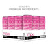 10.8 Oz (Pack 12) MOJO Energy Sparkling Pink Grapefruit | Hydration Drink & Sports Drink | Electrolytes Beverage |