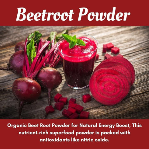 114 100% Beetroot Powder g | Pure Raw Red Beetroot Superfood for Drinks, Juice, Recipes| Vegan, Non GMO, Gluten Free.