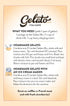 4 1 Frozen (Pack 6) Junket Gelato Mix: Strawberry Cheesecake Homemade Gelato Ice Cream Mix for Ice Cream Maker or Stir