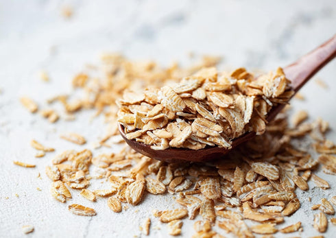 1 Food to Live Organic Rolled KAMUT Khorasan Wheat Flakes, Pound Non-GMO, Made from Whole Wheat Berries, Kosher, Bulk