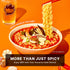 3.88 oz (Pack 4) Samyang MEP Garlic Clam Ramen, Spicy Korean Instant Noodle Soup, ENHYPEN Pick, Refreshing Seafood Bone