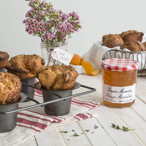 13 oz (Pack 6) Bonne Maman Orange Marmalade Preserves, Glass Jars of Non-GMO, Made with Simple Ingredients