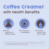 20 (7.1 oz) NativePath French Vanilla Keto Coffee Creamer, Servings - Collagen & MCT Oil Powder, Sugar Free, Non-Dairy