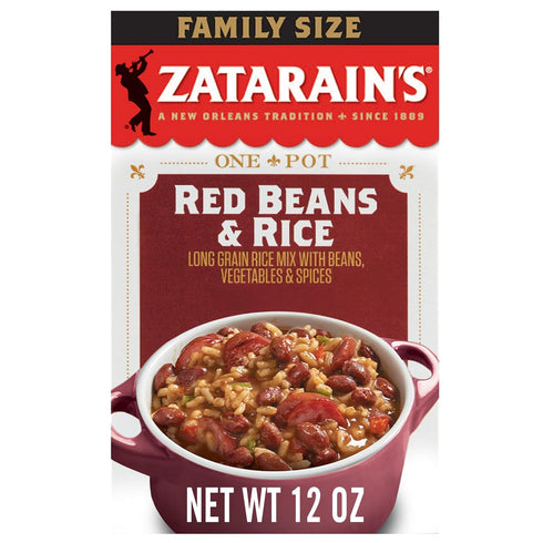 by Zatarain's 12 oz (Pack 12) Zatarain's Family Size Red Beans & Rice