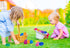 200-Pack 2.3" (200-Pack) The Dreidel Company Fillable Easter Eggs with Hinge Bulk Colorful Bright Plastic Easter Eggs