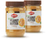 Haddar, 100% Pure & Natural Creamy Peanut Butter, 18oz Jar (2 Pack),