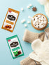 Set 30 Count, 7 Cozy Hot Cocoa Mix Gift Different Flavors, Hot Chocolate Sampler Box for Students, Coworkers, Teens