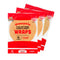 Joseph's Low Carb Wrap Value 3-Pack, Flax, Oat Bran and Whole Wheat,