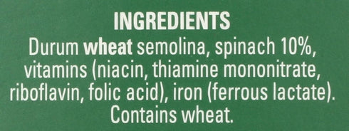 De Cecco 12 Oz Spinach Pasta, Penne Rigate