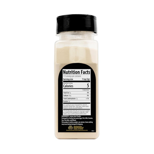 (8 GranAroma Lemon Juice Powder, Tart Flavor, Drinks, Flavoring Ounce)