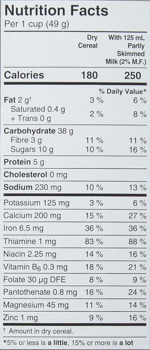 Life 450g/15.87oz Quaker Original Whole Grain Cereal , {Imported from Canada}