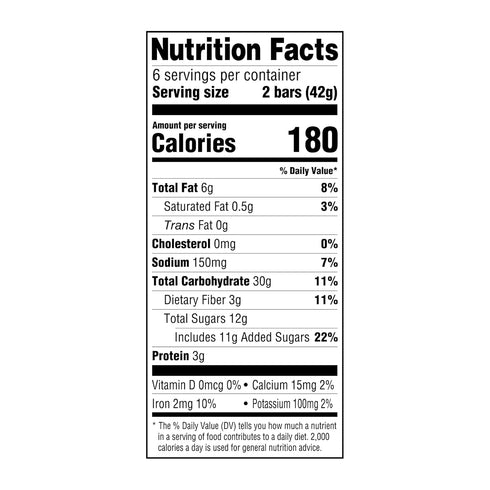 8.9 Oz, 12 Amazon Grocery, Crunchy Granola Bars Oats & Honey, Ct