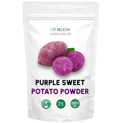 Purple Sweet Potato Powder, Pure All Natural Purple Sweet Potato Powder for