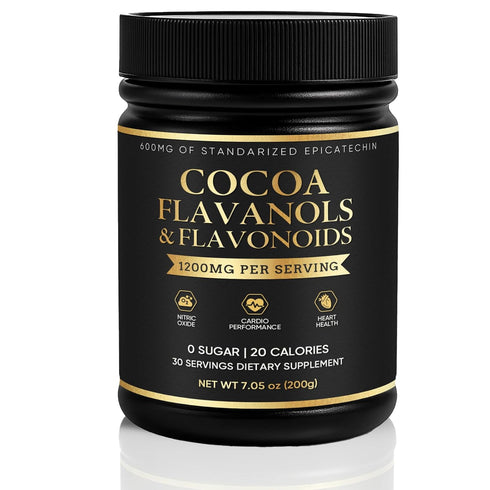 MAIA CEREMONIAL High Flavanol Cacao Powder, with 1200mg Flavanols &nattokinase, Epicatechin Blend for Supports