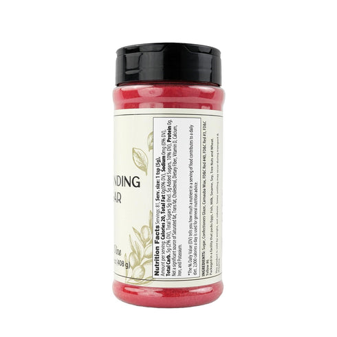 (14.4 Olive & Vine Red Sanding Sugar, Sweet Finish, For Baking & Decorating, Rich Tradition, Authentic Taste