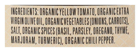16.5 Oz Lucini Organic Savory Golden Tomato Pasta Sauce