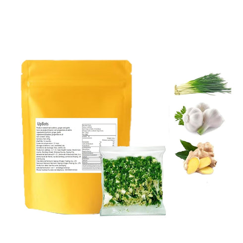 UpBots A mixed seasoning of dried scallions, garlic and ginger for ramen topping,