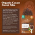 (8oz. 57 Navitas Organics Cacao Nibs Sweetened Dark Chocolate Crunch Antioxidants, Minerals, Fiber For Trail Mix