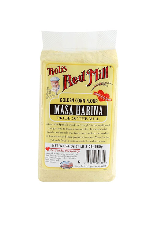 24 Pack 4 Bob's Red Mill Flour Corn Masa Harina, Ounce