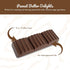 1.38 Oz 12 Pack, Missy J's Organic Carob Peanut Butter Truffley Treats Made with Coconut Sugar, Vegan, Gluten
