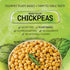 14.1 Oz (Pack 1) Mediterranean, Ready to Eat Chickpeas, Gluten Free, Plant Based, Vegan, No Preservatives, No