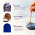 Pack 50 Blume Matcha Coconut & Blue Lavender Latte Powder Variety - Organic Superfood Boosters for Lattes, Coffee