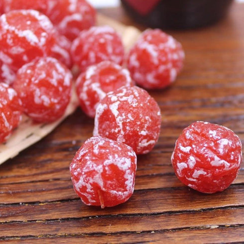 TEAERPKLAE 10.6oz/300g Sour and Sweet Dried Plum Sweet and Sour Plum Preserved FruitThe flesh is thick Plums Dried
