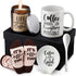 Vabean 5 Pieces Coffee Gift Basket for Women - Coffee Lover Gifts