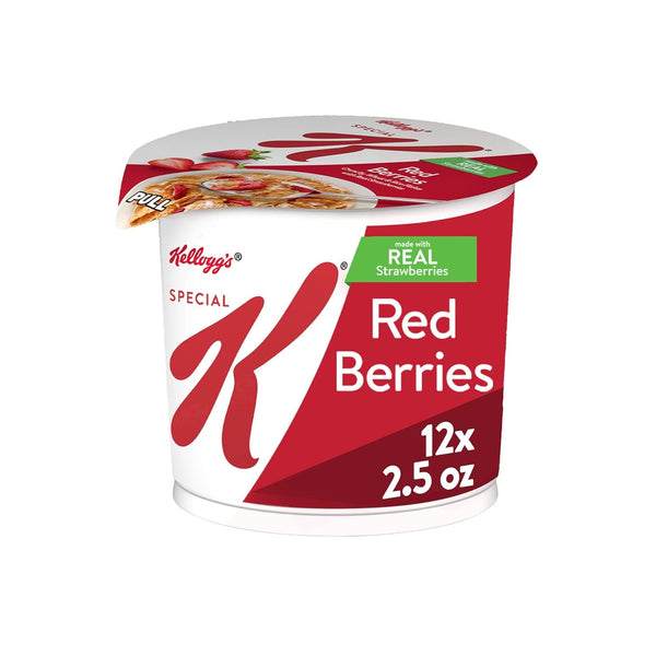 Kelloggs Special K Breakfast Cereal Cups, 11 Vitamins and Minerals, Made with