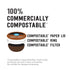 Amazon Brand - Happy Belly Dark Roast French Roast Coffee Pods, Compatible with K-Cup Brewer, 96 Count
