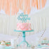 Blue Glitter Happy Birthday Cake Topper, Birthday Party Decorations