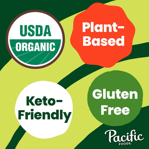 32 oz Pacific Foods Organic Mushroom Broth, Carton