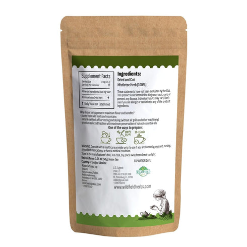 Dried Mistletoe Herb Tea Goat's (Viscum) - 1.8 oz. (50g) Herbal Tea Muerdago