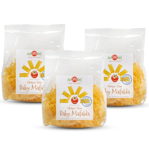 isiBisi Gluten-Free Baby Mafalda Pasta - Mini Lasagna Noodles Made With Corn