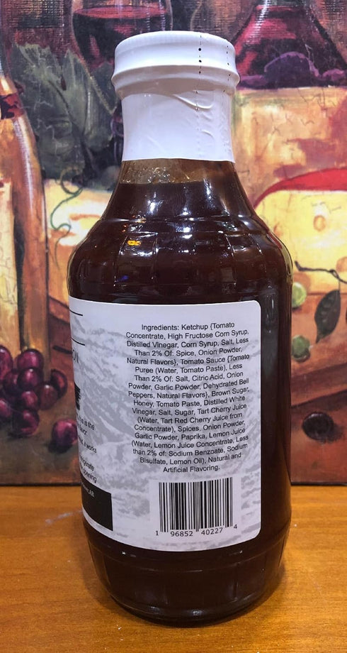 Cherry Bourbon BBQ Sauce, 18oz