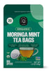 FGO Organic Moringa Mint Tea, 20 Count Eco-Conscious Herbal Tea Bags, Caffeine Free