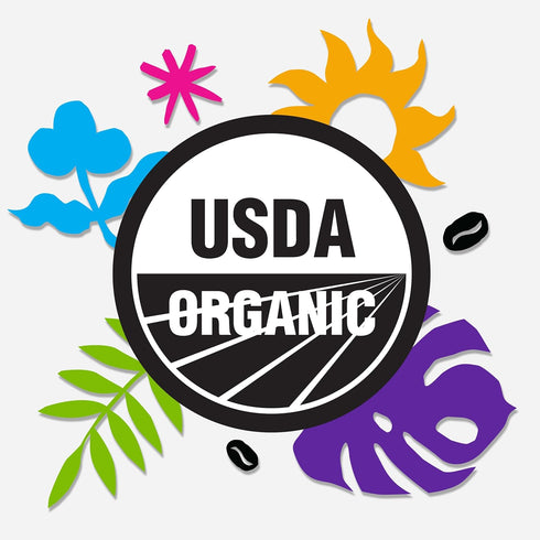 12 oz Ethical Bean Lush Medium Dark Roast Fairtrade Organic Whole Bean Coffee, Bag