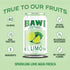 4 Pack (4 Count, Bawi Sparkling Agua Fresca, Sparkling Water, Plant-Based, Low Calorie, Less Sugar, Mexican Drink Made