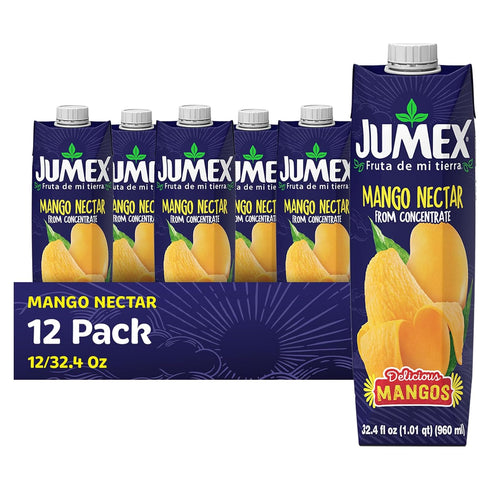 Jumex Mango Nectar - Mango Juice Nectar Made with Fresh Fruit Puree