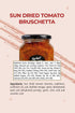 9.9 oz (Pack 3) Perfect Choice Sundried Tomato Bruschetta - Ready-to-Serve Dip