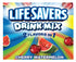 Pack 6 Lifesavers Singles to Go Variety of - Two of Each Flavor - Cherry Watermelon, Pineapple Punch, and Raspberry