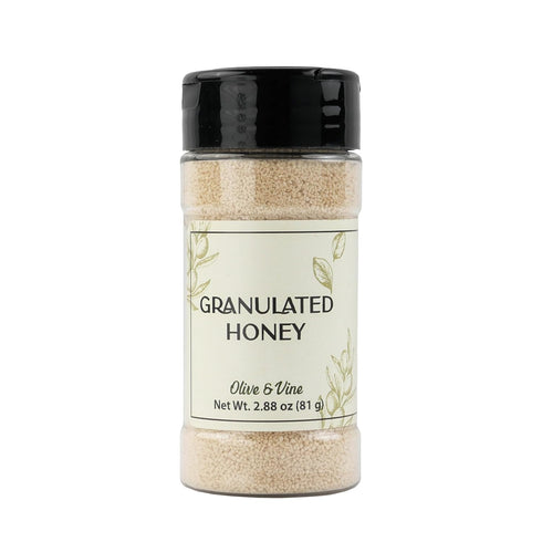 Olive & Vine Granulated Honey, Sweet Flavor, For Baking & Beverages, Rich