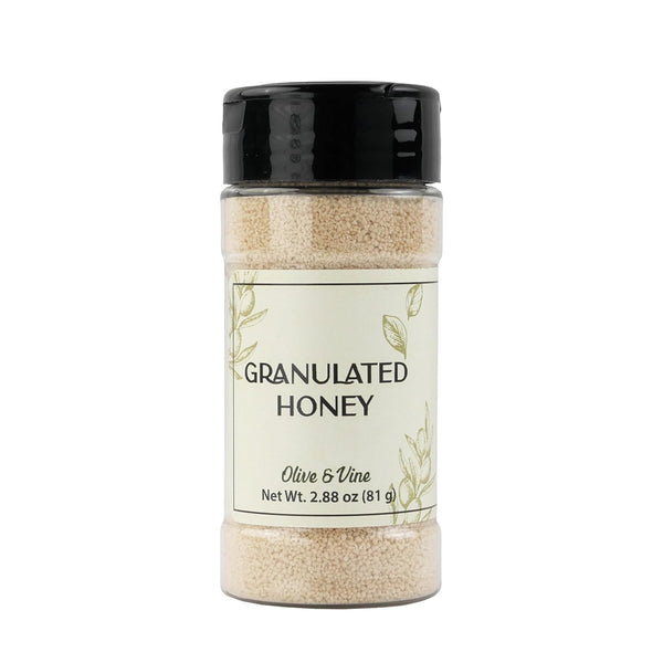 Olive & Vine Granulated Honey, Sweet Flavor, For Baking & Beverages, Rich