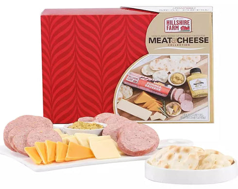 NaturaleBio Hillshire Farms Meat & Cheese Gift Box (Gold)