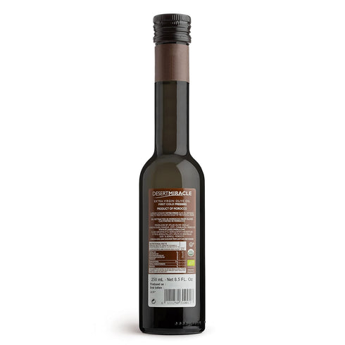 8.5 Oz 8.5 Oz Organic Extra Virgin Olive Oil Bundle, Fl Desert Miracle EVOO and Fl Les Terroirs de Marrakech EVOO