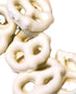 DM Sweets 2 lbs Greek Yogurt Coated Pretzels - of Fresh Gourmet Sweet Creamy Covered Dipped Pretzels