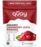Quay Naturals Organic Cranberry Juice Powder, 4oz | Made from US-Sourced Cranberries