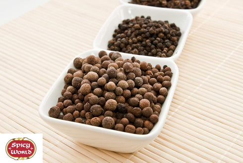 Spicy World 2oz (57g) Whole Allspice Berries Premium Quality, Natural & Vegan, Aromatic All Spice for Cooking, Baking