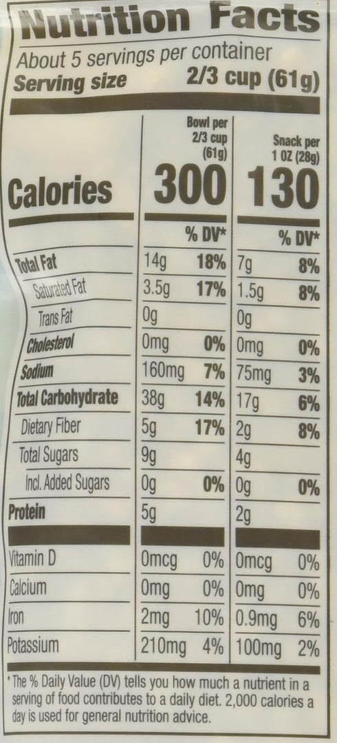 11 (Pack 4) Cascadian Farm Organic Cinnamon Apple Granola Cereal, No Added Sugar, Ounces
