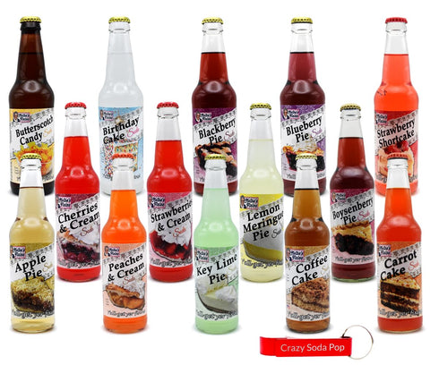 Generic Melba's Fixins Soda | 12 Pack of Unique Pie Flavored Soda Pop